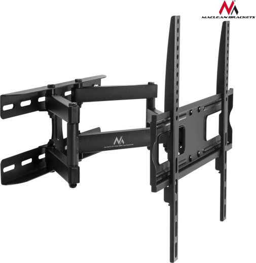 Maclean wall mount for TVs and monitors 26–55 inches, black