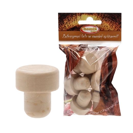 Syntetični zamaški D18 za steklenice – komplet 5 kosov