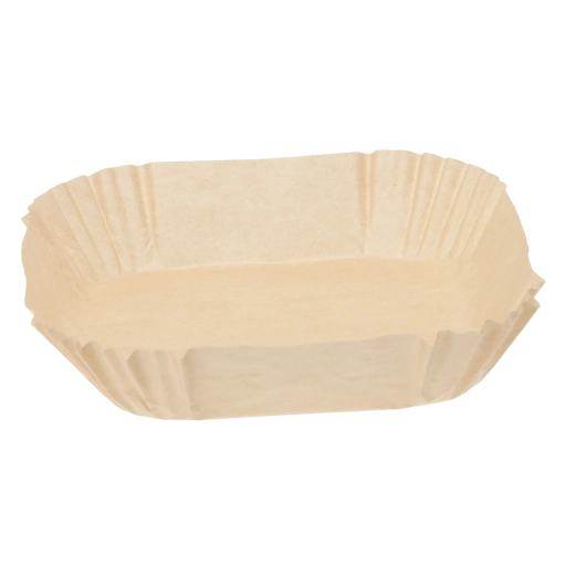 Papirnati kvadratni vložki za cvrtnik na vroč zrak 16 × 4,5 cm, 50 kos