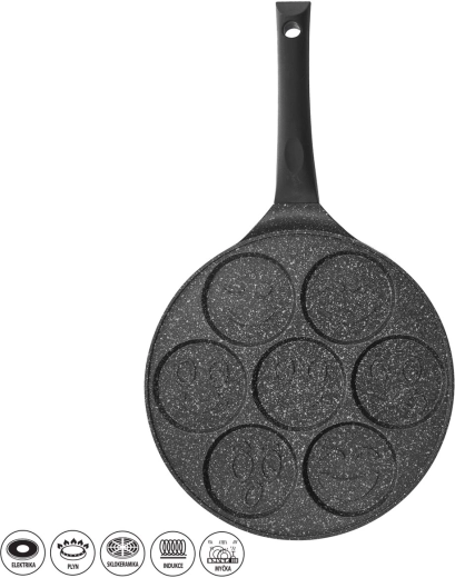 Egg and Pancake Pan Grande with 7 Holes, 27 cm
