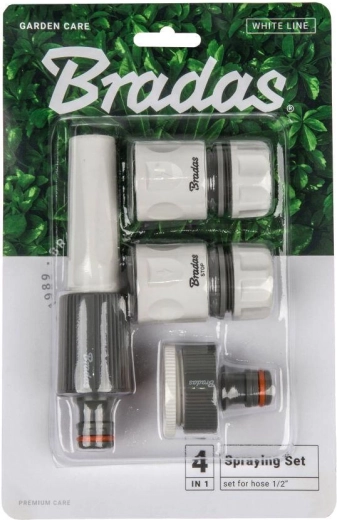 Začetni komplet cevi 4 v 1 WHITE LINE s pršilko in hitrimi spojkami