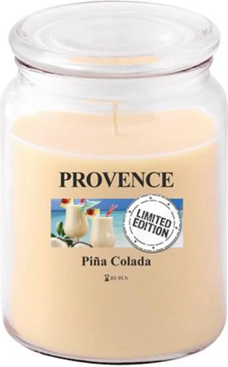 Dišeča sveča v steklu PROVENCE piña colada 95 h