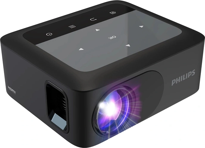 Philips mini projektor N-110 720p črn