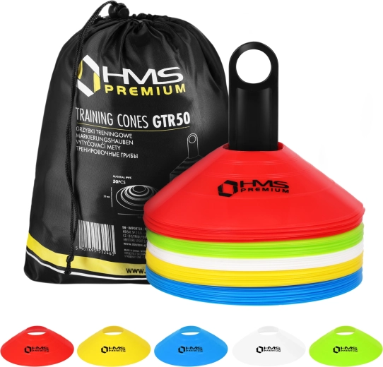 Označevalni stožci HMS PREMIUM, 50 kos
