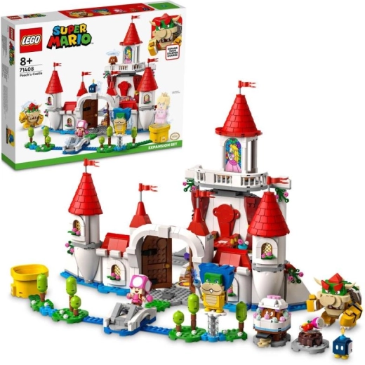 Lego super mario razširitveni set – peachin grad (71408)