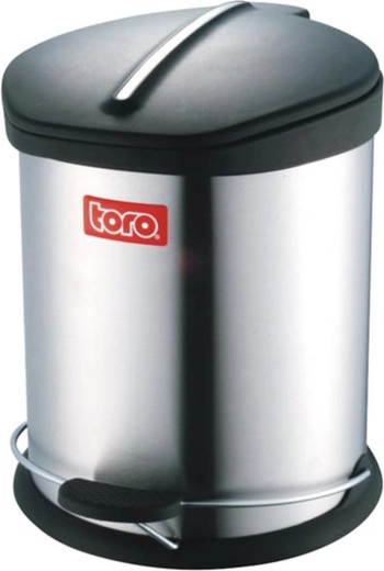 Koš za odpadke s plastičnim pokrovom 12 l