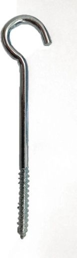 Kljuka za lestenec, pocinkana 20 × 4,8 mm, pakiranje 100 kos