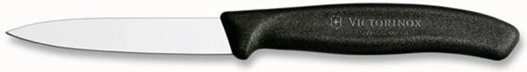 Nož za zelenjavo Victorinox Swiss Classic črn 8 cm