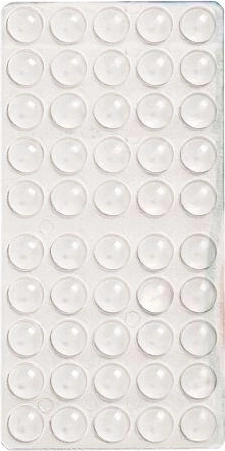 Samolepilni blažilniki udarcev 10 mm (50 kos)