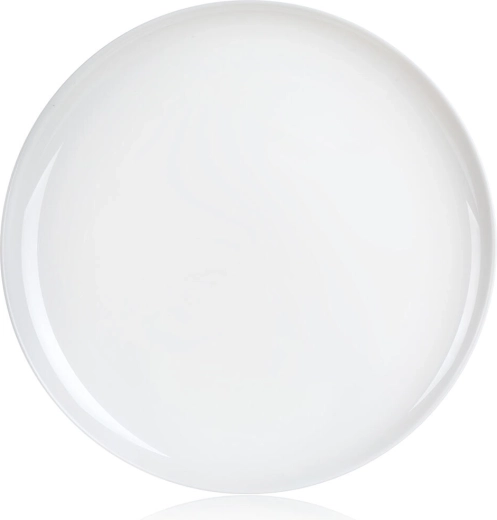 Stekleni krožnik za pico 32 cm FRIEND'S TIME, bel