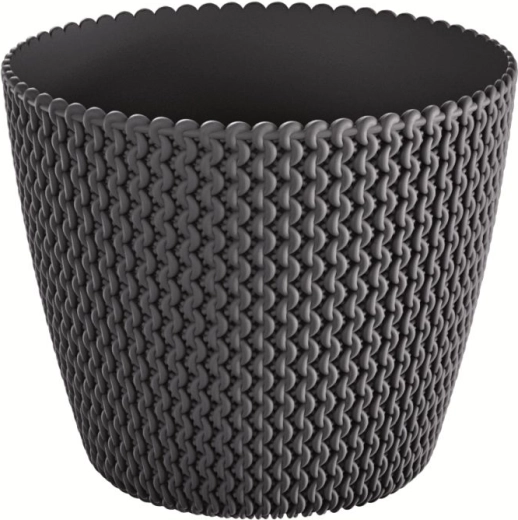 Cvetlični lonec Splofy 15,7 cm antracit