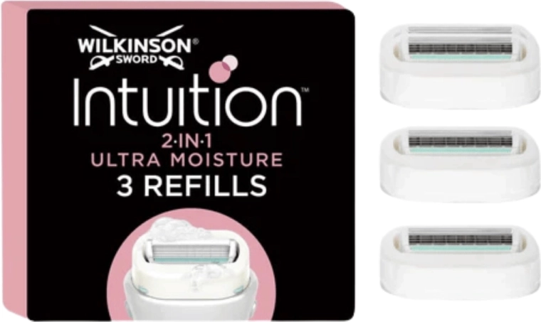 Wilkinson Intuition replacement razor heads 2-in-1 Ultra Moisture, 3 pcs