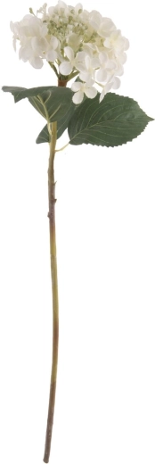 Umetna roža hortenzija bela 64 cm