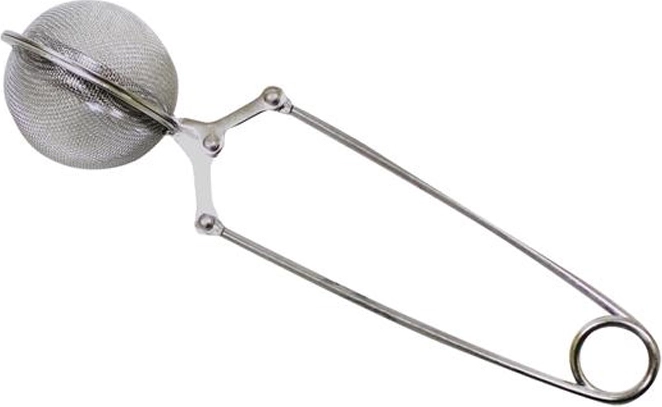 Nerjavno jekleno čajnikovo cedilo s peresom 14,5 × 3,5 cm