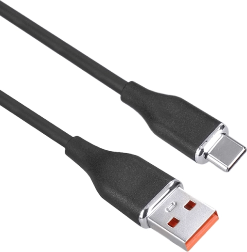 Solight silicone USB-A to USB-C cable 2 m - 1 piece
