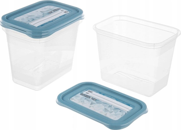 MIA Magic Ice set 3 posod za živila 3×1 l z nalepkami