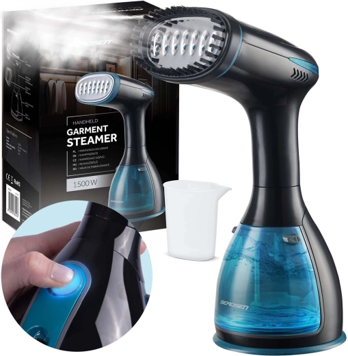 Ročni parni parni likalnik za oblačila 1500 W BERDSEN