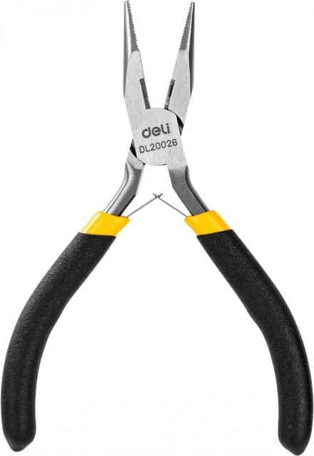 Igelaste klešče DELI 125 mm (rumene)