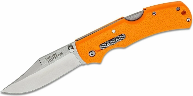 Cold Steel Double Safe Hunter Orange zložljiv lovski žepni nož 8,9 cm