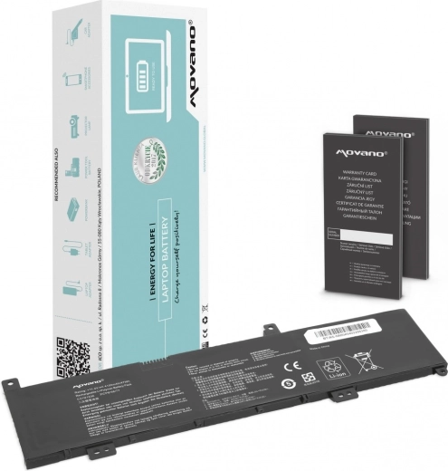 Baterija Movano C31N1636 za Asus VivoBook X580/N580 (4100 mAh, 47 Wh)