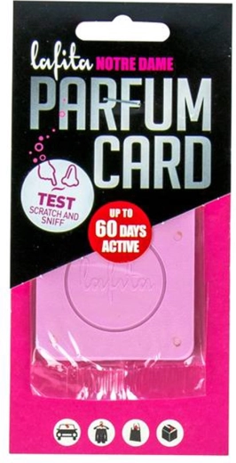Osvežilec zraka za avto LAFITA Notre Dame, rožnat