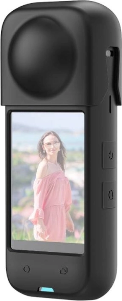 Silikonski zaščitni ovitek PULUZ za Insta360 X4 črn