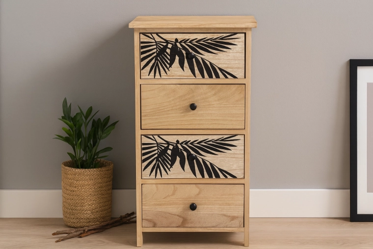 Komoda s 4 predali Zofia 40 × 29 × 73 cm