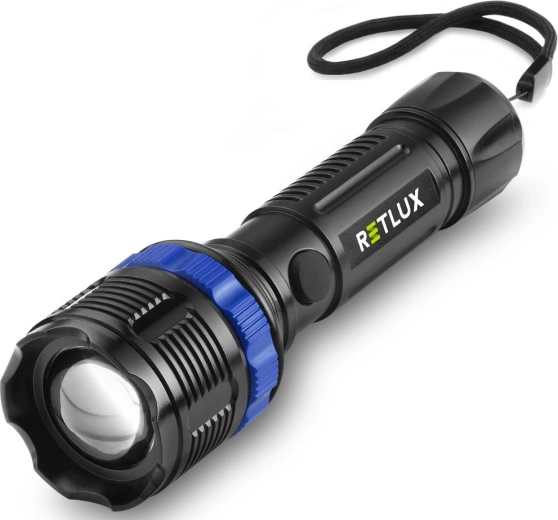 Retlux LED Flashlight with Zoom