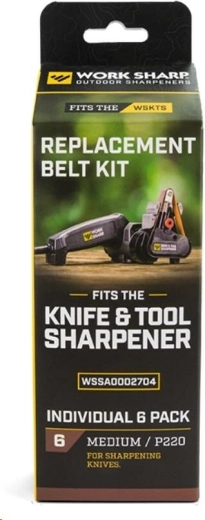 Work Sharp nadomestni brusni trakovi P220, komplet 6 kosov