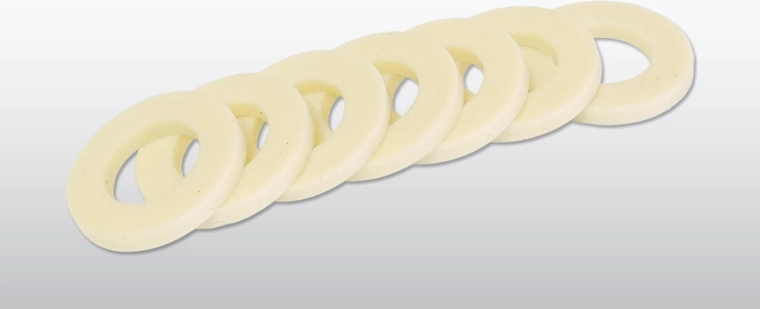 Ravno tesnilo za cevi za pralni in pomivalni stroj, multiflex 23,5 × 13 × 2,5 mm (7 kos)