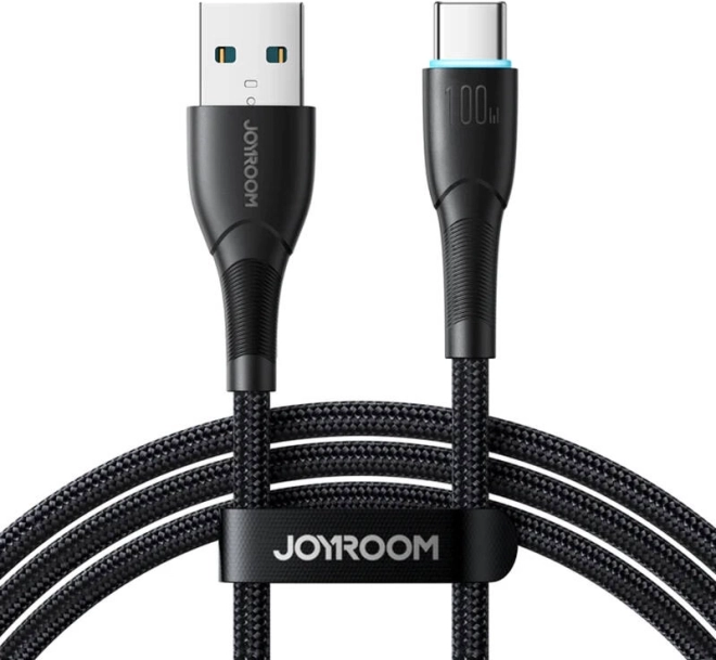 Kabel USB na USB‑C 100 W 1 m črn Joyroom Starry