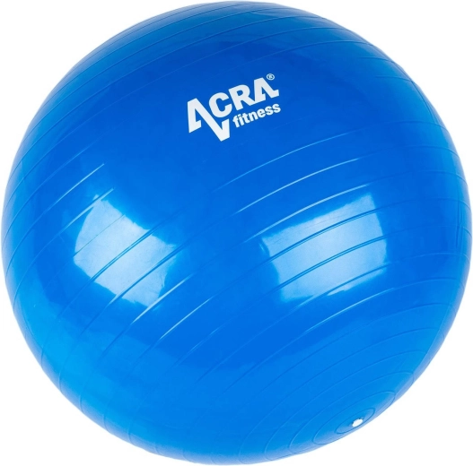 ACRA gimnastična žoga modra 55 cm - 1 kos
