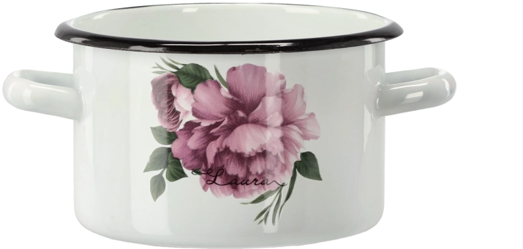 emajliran lonec 2 l 16 cm bel Pivonika Laura