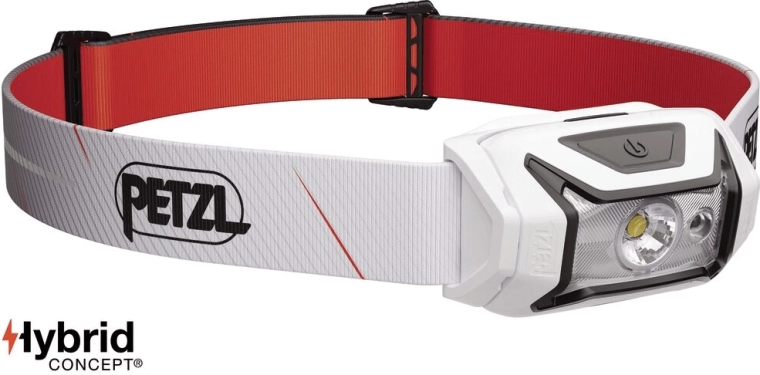 Petzl Tikka Core bela polnilna naglavna svetilka 450 lm