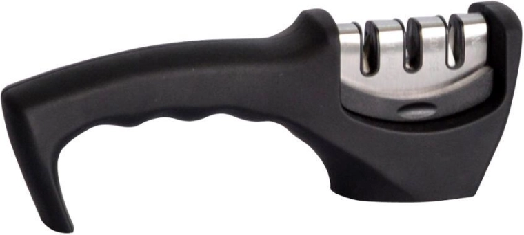 Brusilec nožev s tristopenjskim brušenjem