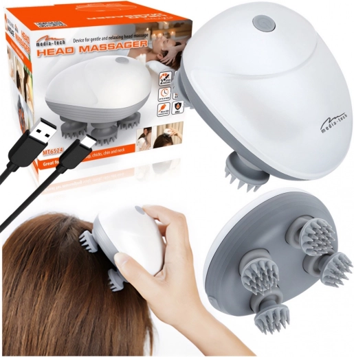 Masažni aparat za glavo Media-Tech Head Massager
