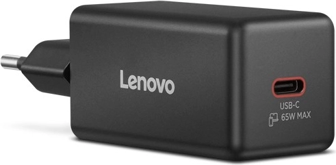 Lenovo mini polnilnik 65 W USB‑C GaN