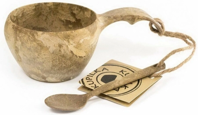 Kupilka 21 klasična skodelica Brown z žličko