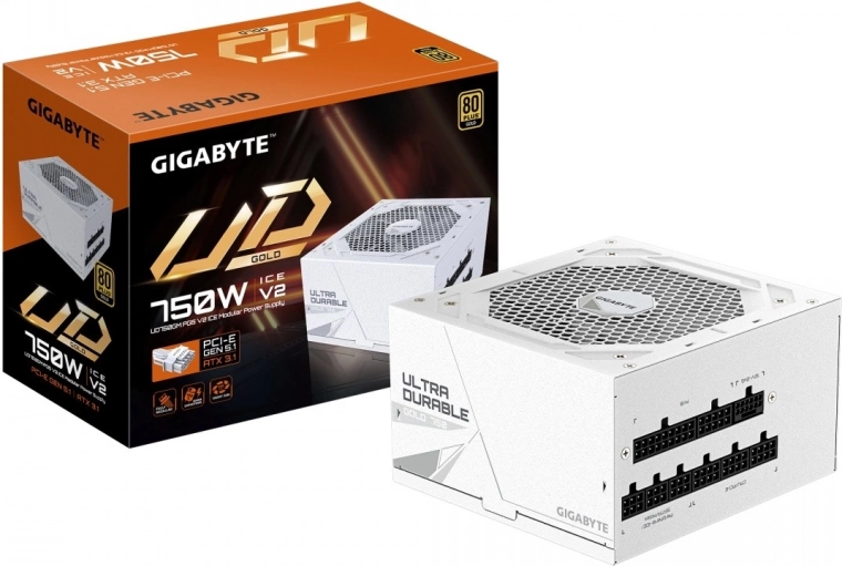 modularni napajalnik 750 W 80 Plus Gold ATX 3.1 s PCIe 5.1 (UD750GM V2 Ice)