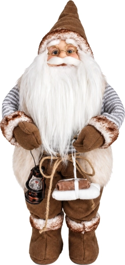 Scandinavian Christmas gnome with lantern 45 cm
