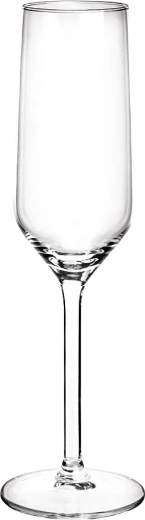 Rubin komplet 6 kozarcev za šampanjec 220 ml