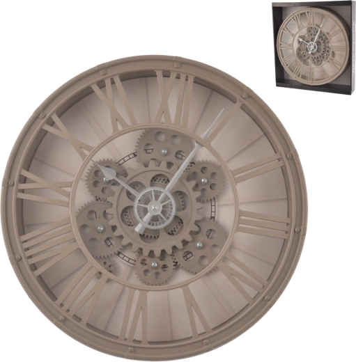 Stenska plastična ura 39 cm