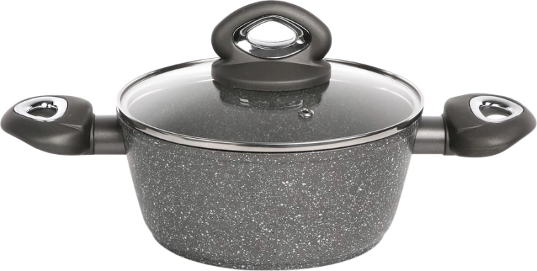 Valdinox Rock lonec s pokrovom 18 cm, 1,7 l