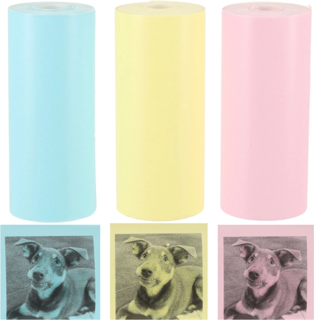 Barvne rolice za termalni tiskalnik 5,7 cm x 3 m, 3 kosi