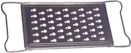 Plosko strgalo za zelenjavo iz pocinkanega pločevinastega lima 29 × 11 cm