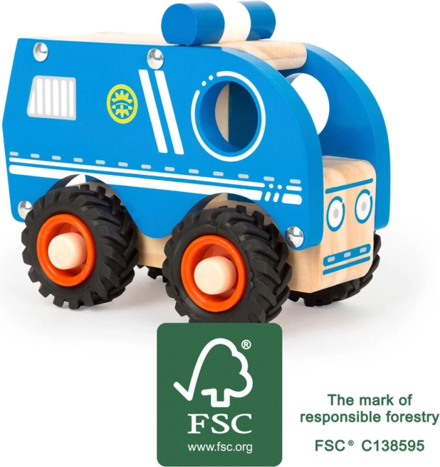 Small Foot leseni policijski avto