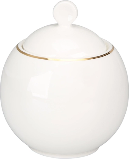 Bella zlata linija porcelanasta sladkornica 380 ml