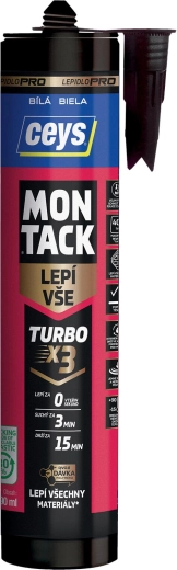 Montažno lepilo 290 ml CEYS Montack Turbo