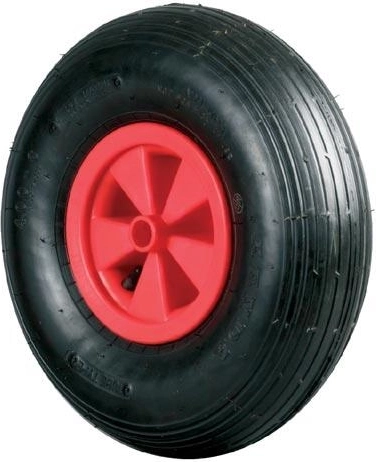 Napihljivo kolo za voziček 350 mm s plastičnim diskom, pesto 20 mm