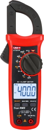 Kleščni multimeter Uni-T UT201R (True RMS)